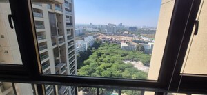Balcony in 4 BHK Apartment at Panchshil One North, Magarpatta City – for Rent