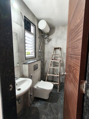 Bathroom in 2 BHK Apartment at Samarth 61 Ideal, Kothrud – for Rent