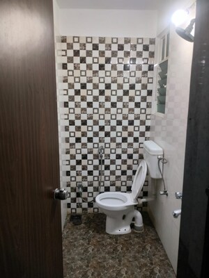 Bathroom in 1 BHK Apartment at Venkatesh Oxy Bonita, Lohgaon – for Rent