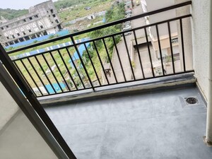 Balcony in 1 BHK Apartment at Mantra Montana Phase 1, Dhanori – for Rent