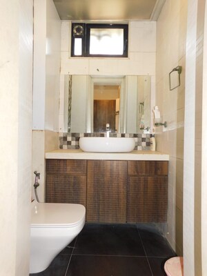 Bathroom in 3 BHK Apartment at Versova – for Rent