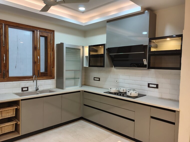 Kitchen, greater kailash 3 Bedroom 2300 Sq.Ft. Builder Floor In Greater Kailash Delhi 10556392