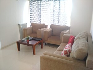 Living Room in 2 BHK Apartment at Group Seven Rushi Heights, Goregaon East – for Rent
