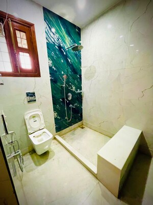 Bathroom in 3 BHK Independent House at Aerocity – for Rent