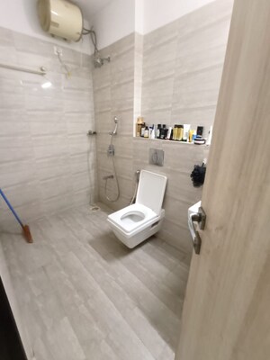 Bathroom in 2 BHK Apartment at Kanakia Levels, Malad East – for Rent