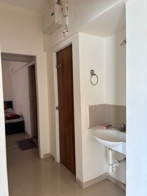 Bathroom in 2 BHK Apartment at Megapolis Sparklet, Hinjewadi – for Rent