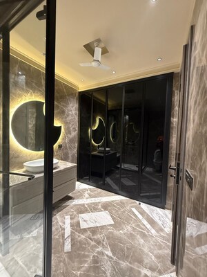 Bathroom in 4 BHK Builder Floor at Greater Kailash I – for Rent