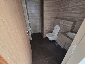 Bathroom in 3 BHK Apartment at Lodha Bellagio, Powai – for Rent