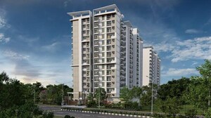 3 BHK Apartment – Exterior View View at Purva Atmosphere, Thanisandra Main Road - for Sale