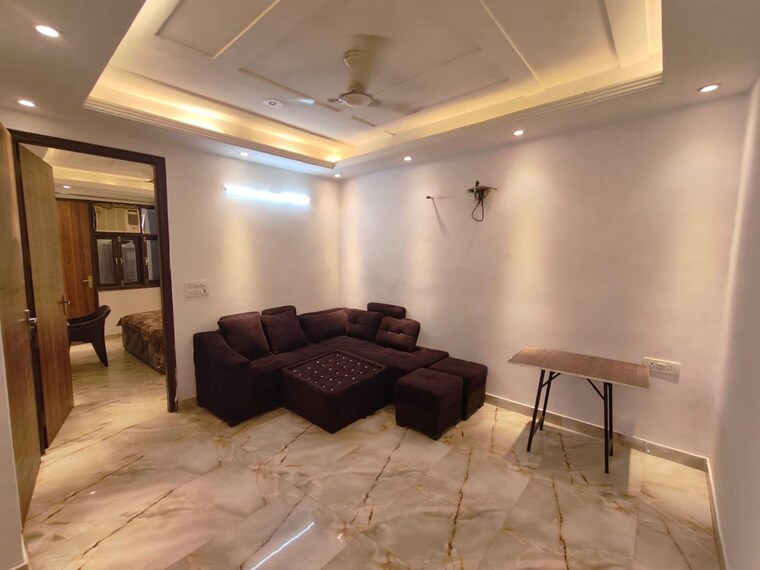 Living Room, saket 2 Bedroom 650 Sq.Ft. Builder Floor In Saket Delhi 10560898