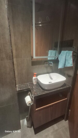 Bathroom in 2 BHK Apartment at Sindhi Society, Chembur – for Rent
