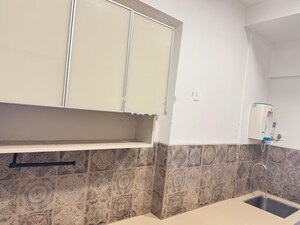 Bathroom in 2 BHK Apartment at Adani Ten BKC, Bandra East – for Rent