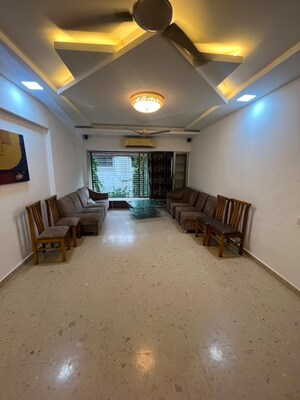 Living Room in 3 BHK Apartment at Dhiraj Tower, Chembur – for Rent