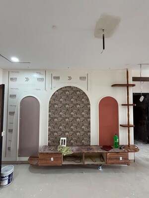 Living Room in 3 BHK Apartment at Praneeth Pranav Solitaire, Bachupally – for Rent
