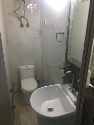 Bathroom in 3 BHK Builder Floor at East Of Kailash – for Rent