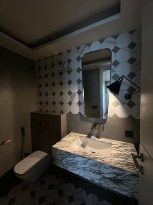 Bathroom in 5 BHK Apartment at Baner – for Sale