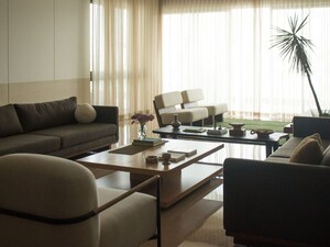 Living Room in 5 BHK Apartment at Baner – for Sale