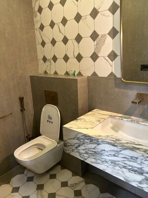 Bathroom in 5 BHK Apartment at Baner – for Sale