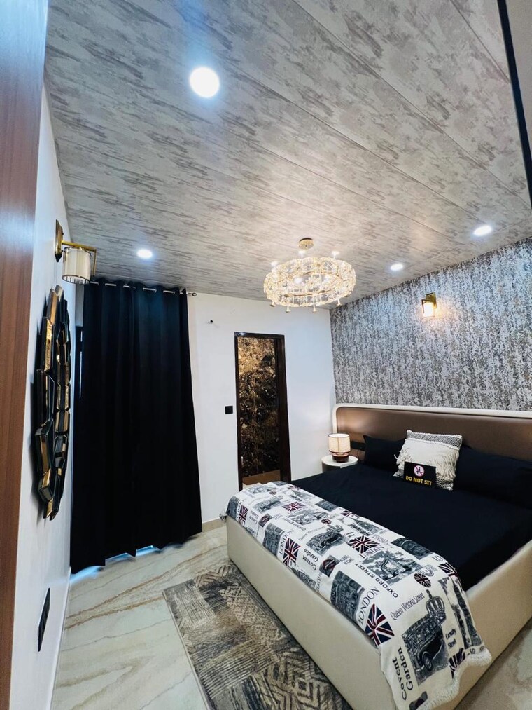 Bedroom, kharar mohali road 1 Bedroom 1100 Sq.Ft. Apartment In Kharar Mohali Road Kharar 10562313