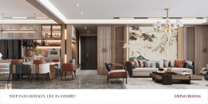 Living Room in 4 BHK Apartment at Kharghar Sector 11 – for Sale