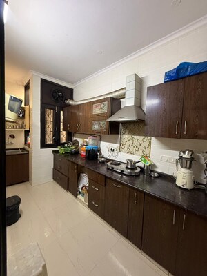 Kitchen in 2 BHK Builder Floor at East Of Kailash – for Rent