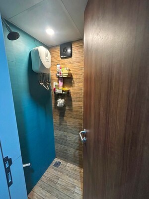 Building Lobby in 1 BHK Apartment at Lodha Crown Quality Homes, Majiwada – for Rent