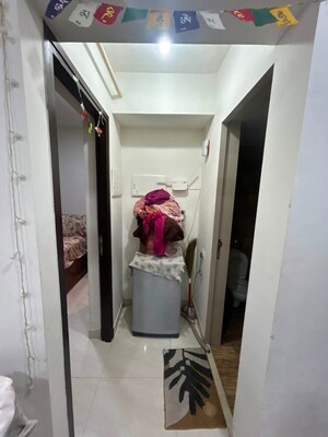 Bathroom in 1 BHK Apartment at Lodha Crown Quality Homes, Majiwada – for Rent