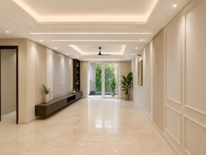 Building Lobby in 4 BHK Builder Floor at Ansal API Versalia, Sector 67a – for Sale