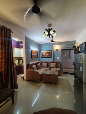 Living Room in 2 BHK Apartment at Supertech Eco Village II, Sector 16b Greater Noida – for Rent