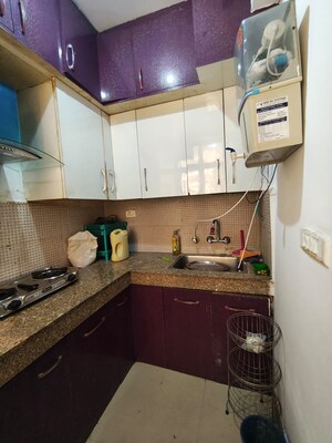 Kitchen in 2 BHK Apartment at Supertech Eco Village II, Sector 16b Greater Noida – for Rent