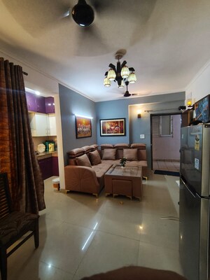 Living Room in 2 BHK Apartment at Supertech Eco Village II, Sector 16b Greater Noida – for Rent