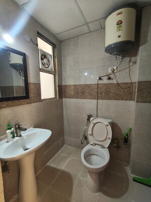 Bathroom in 2 BHK Apartment at Supertech Eco Village II, Sector 16b Greater Noida – for Rent