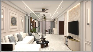 Team Area in 3 BHK Apartment at Rajapushpa Provincia, Narsingi – for Rent