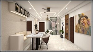 Team Area in 3 BHK Apartment at Rajapushpa Provincia, Narsingi – for Rent