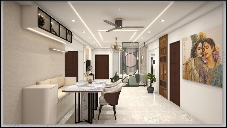Team Area, rajapushpa-provincia 3 Bedroom 2335 Sq.Ft. Apartment In Narsingi Hyderabad 10562452