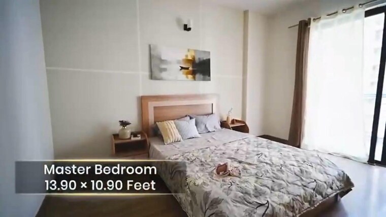Bedroom, godrej-oasis 3 Bedroom 2066 Sq.Ft. Apartment In Sector 88a Gurgaon 10562501
