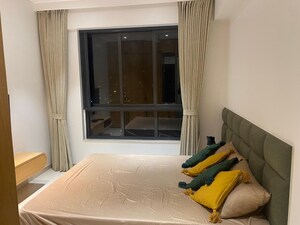 Living Room in 3 BHK Apartment at Shapoorji Pallonji Vicinia, Powai – for Rent