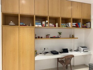 Kitchen in 3 BHK Apartment at Shapoorji Pallonji Vicinia, Powai – for Rent