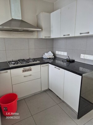 Kitchen in 3 BHK Apartment at Ireo Skyon, Sector 60 – for Rent