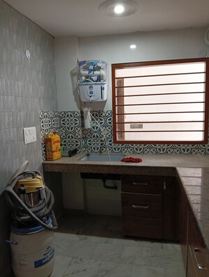 Kitchen in 1 RK Independent House at Sector 23 – for Rent