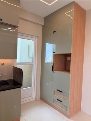 Bathroom in 3 BHK Apartment at Aparna Zenon, Puppalaguda – for Rent