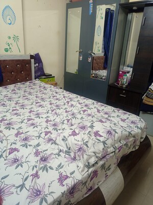 Bedroom in 1 BHK Apartment at Sai Chetna Residency, Kharadi – for Rent