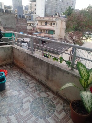 Balcony in 1 BHK Apartment at Sai Chetna Residency, Kharadi – for Rent