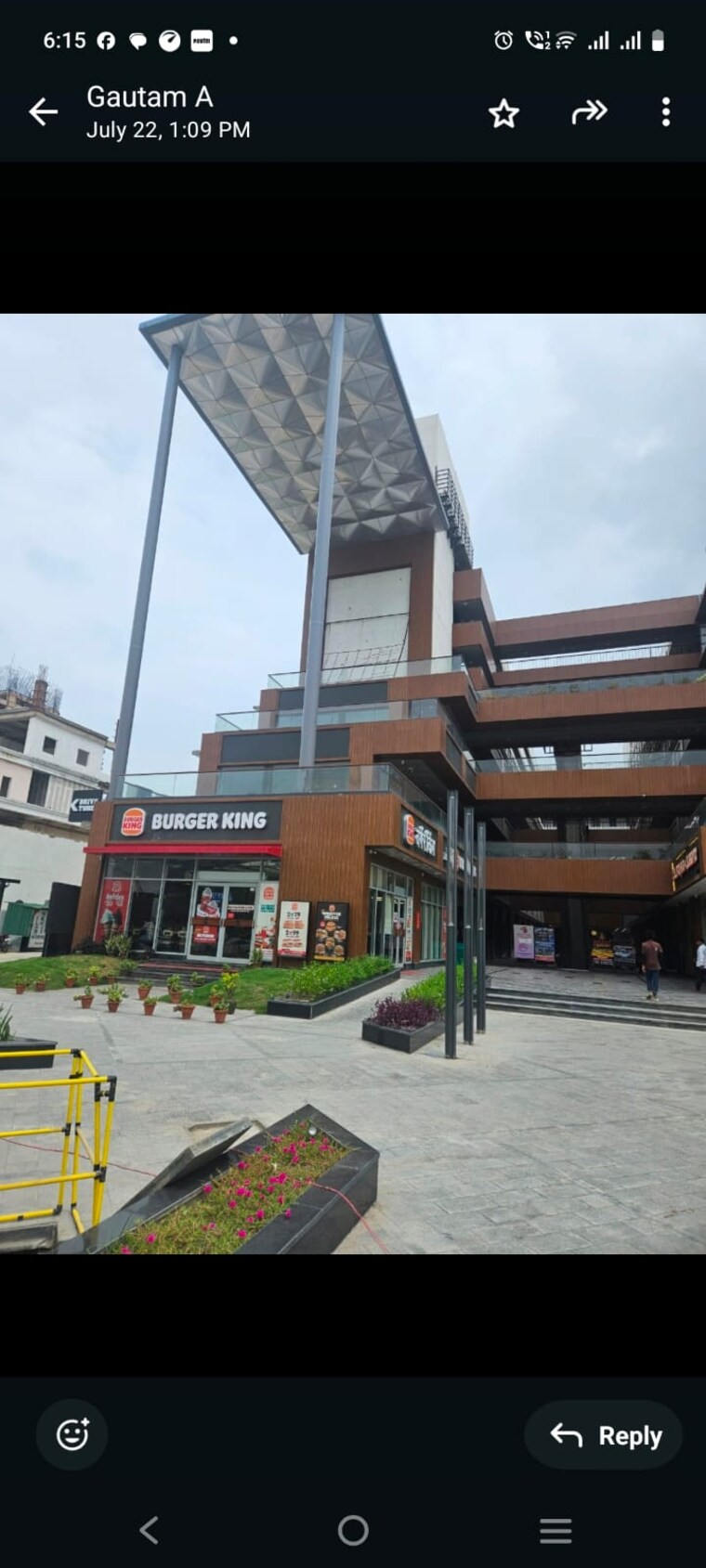 Exterior View, sunrise-sun-twilight-metro-street Commercial Shop 480 Sq.Ft. In Sector 27 Yamuna Expressway Greater Noida 10562568