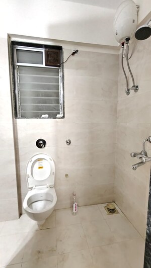 Bathroom in 1 BHK Apartment at DGS Sheetal Tapovan, Malad East – for Rent