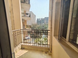 Balcony in 2 BHK Apartment at Newtech La Palacia, Tech Zone 4 Greater Noida – for Rent