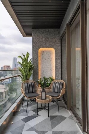 Balcony in 2 BHK Builder Floor at Birla Navya, Sector 63a – for Sale