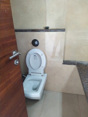Bathroom in 3 BHK Apartment at Kabra Aurum, Goregaon West – for Rent