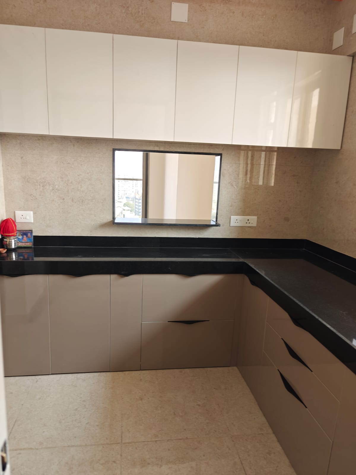 Kitchen in 2 BHK Apartment at Vilas Javdekar Yashwin Enchante, Kharadi – for Rent