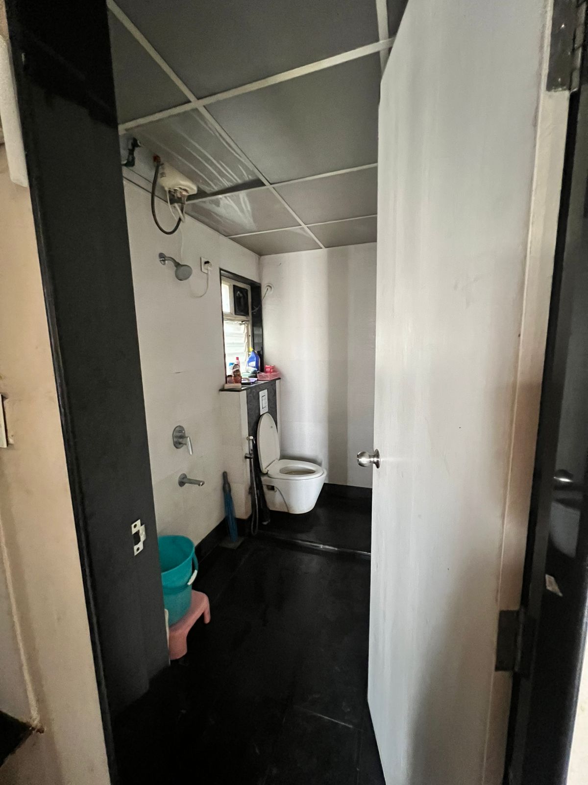 Bathroom in 2 BHK Apartment at Vilas Javdekar Yashwin Enchante, Kharadi – for Rent